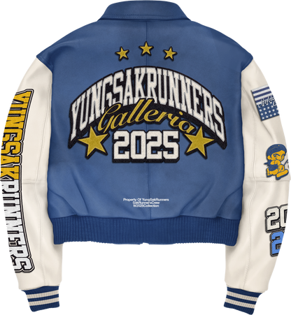 Leather Varsity Jacket