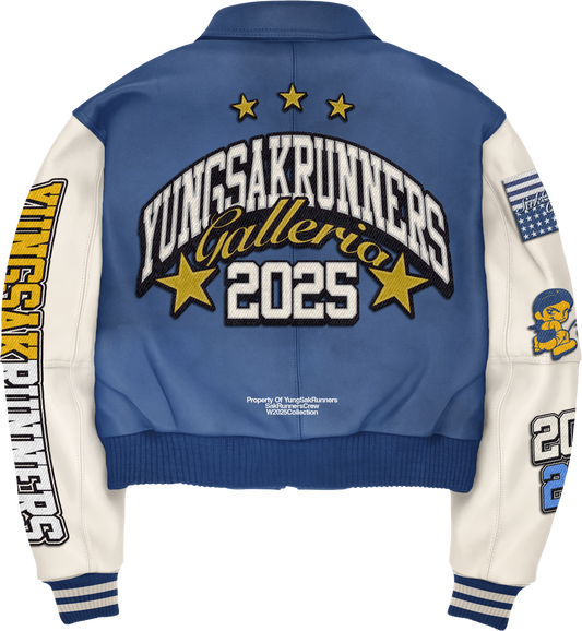 Leather Varsity Jacket